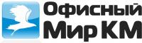 км
